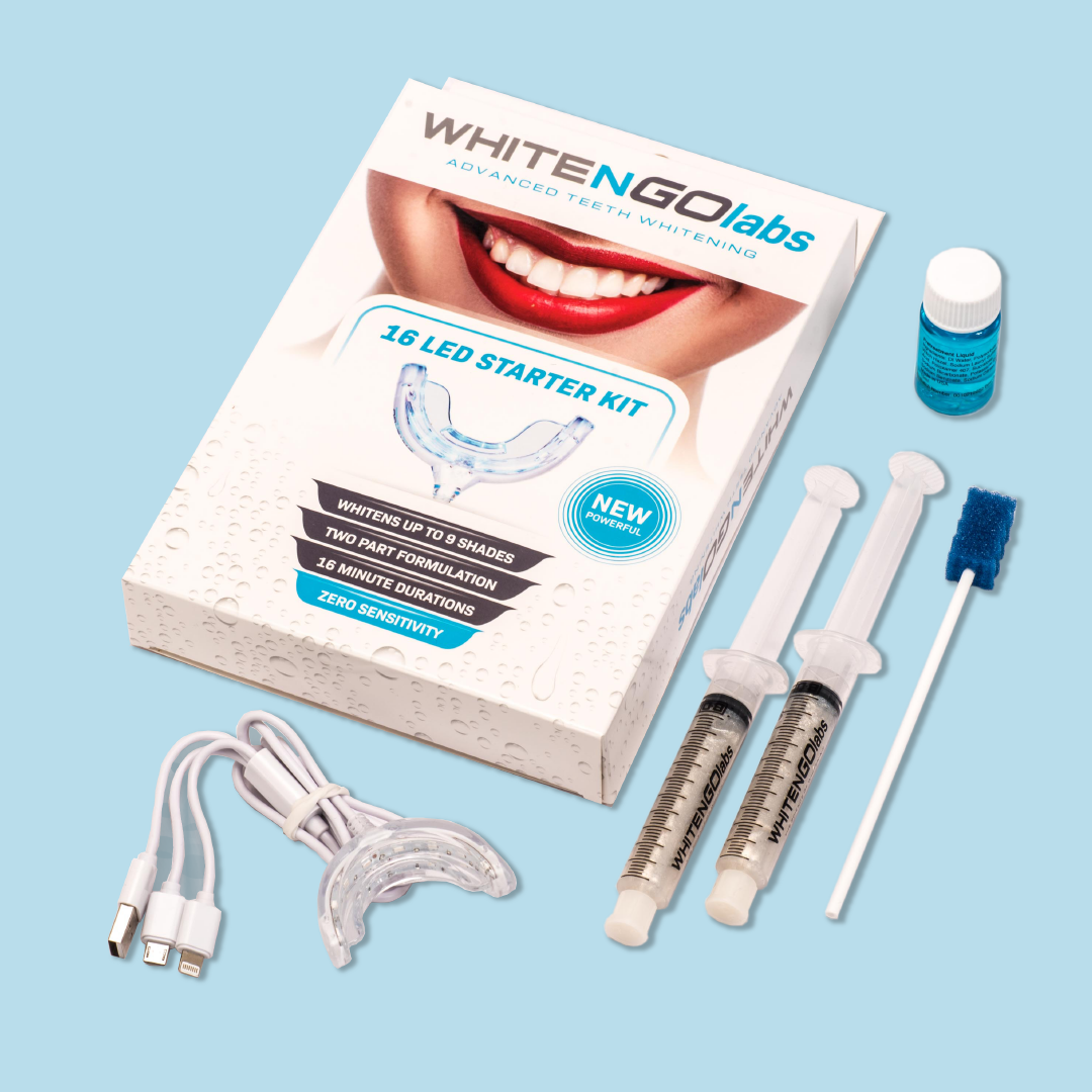 Led Whitening Teeth Kit - 16 LED Starter Kit – DVA BEAUTIQUE (LONDON)  LIMITED